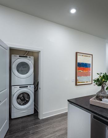 Full-sized high-efficiency washers and dryers